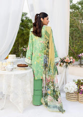 3-PC Unstitched Digital Printed Lawn By Elaf | PASTELLE